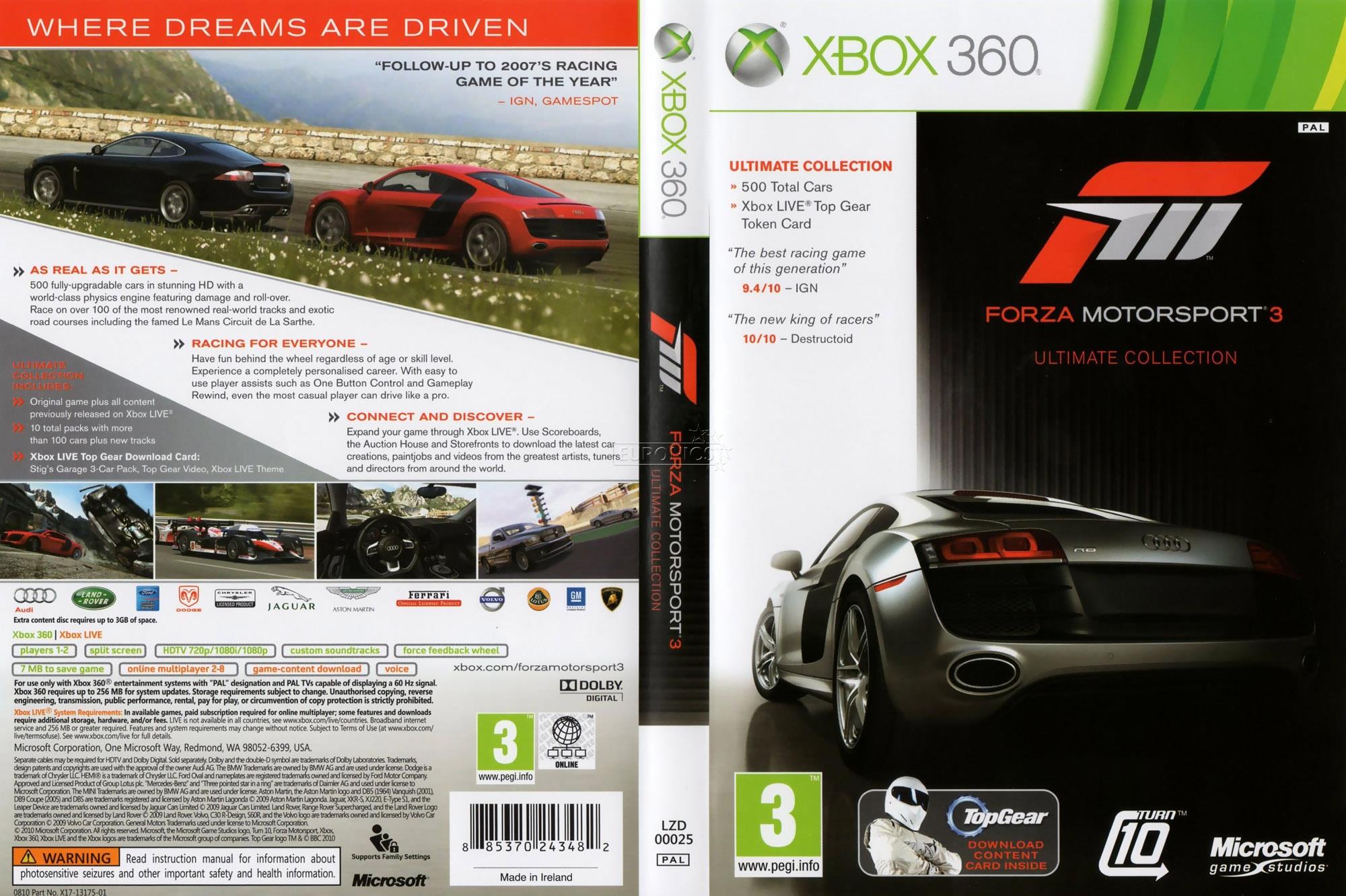 Forza Motorsport 3 Ultimate Collection Keygen Download Softonic
